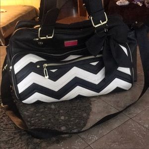 LEATHER DIAPER BAG